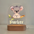 Personalized Koala Night Light - Custom Name Baby Gift